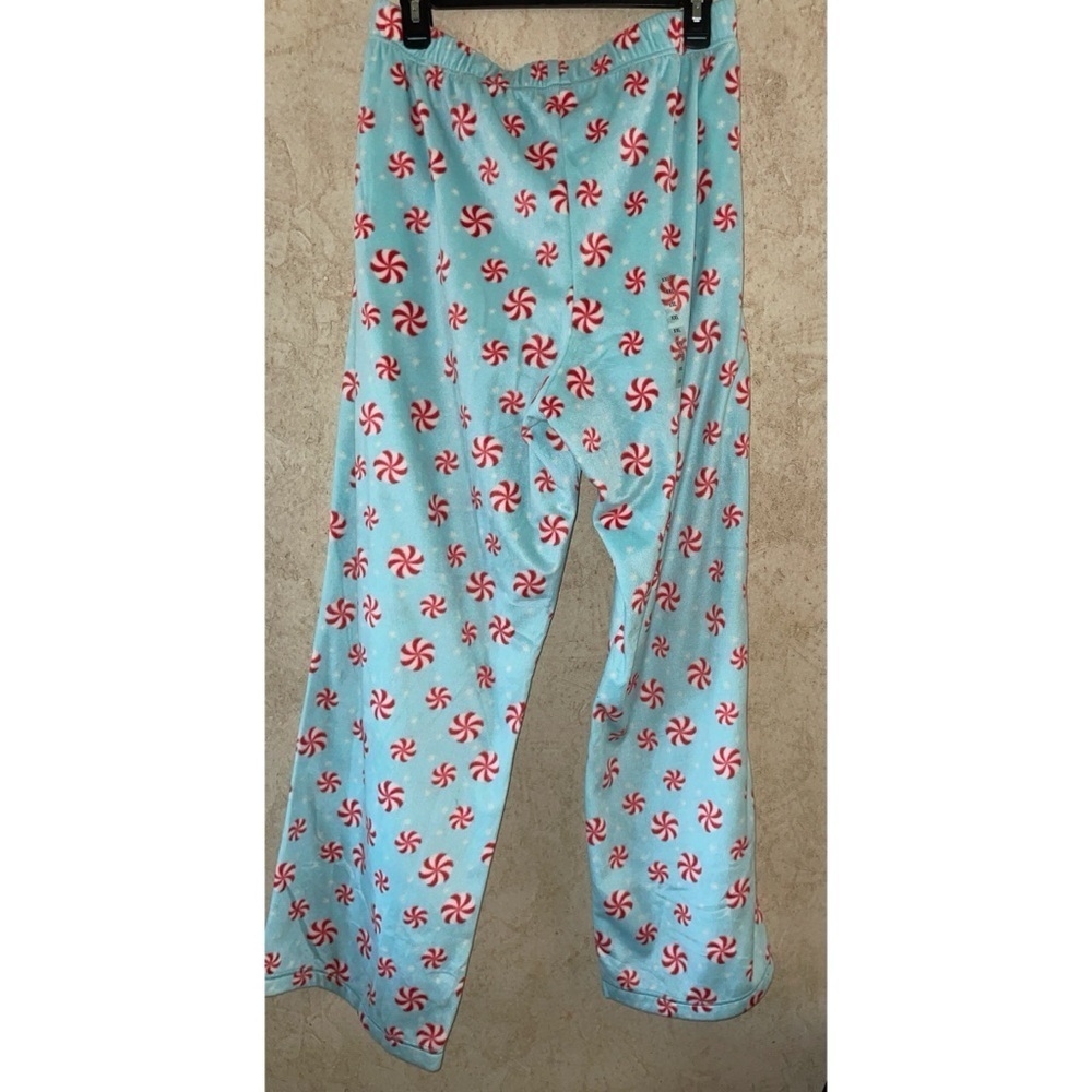 Sleep Chic Womens Fleece Pajama Pants with Socks Size XXL NWT - Picture 3 of 4